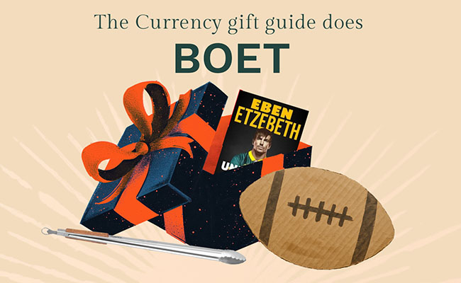 the cover image of the currency gift guide for the boet in your life