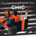 The cover image of the Currency gift guide to chic items for women
