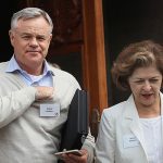 Koos Bekker and Karen Roos