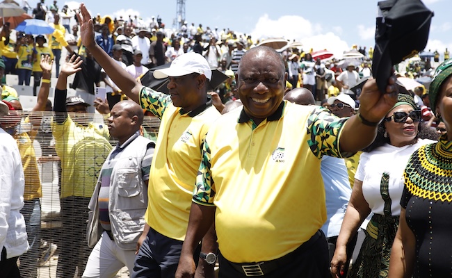 Cyril Ramaphosa January 8